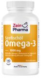 ZEINPHARMA Seefischöl Omega-3 1000 mg kapsulas, 140 gab.