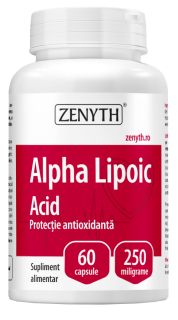 ZENYTH Alpha Liposkābe 645 mg kapsulas, 60 gab.