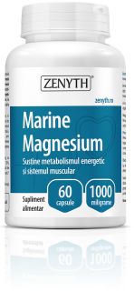 ZENYTH Marine Magnesium kapsulas, 60 gab.