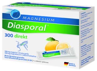 MAGNESIUM Diasporal Direkt 300 paciņas, 20 gab.