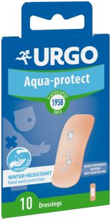 URGO Aqua-protect mitrumnecaurlaidīgs plāksteris, 10 gab.