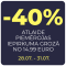 Kosmetika -40% no 14.99 euro groza. Izņemot:.TIGI, DSD, CERAVE, DR.HAUSCHKA, COCUNAT