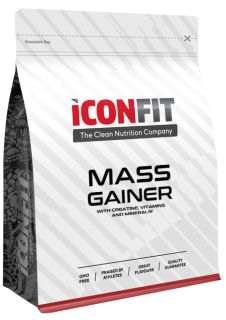 ICONFIT Mass Gainer - Vanilla pulveris, 1500 g