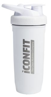 ICONFIT Reforce Stainless Steel 900ml White šeikeris, 1 gab.